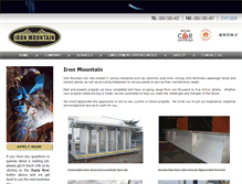 Tablet Screenshot of ironmountainwelding.com